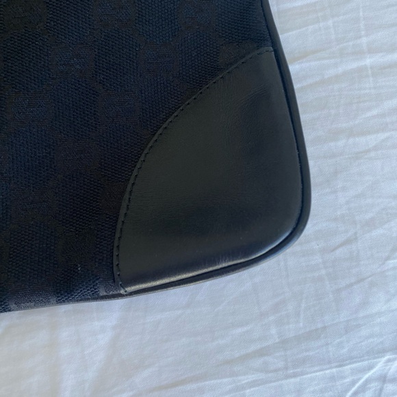 Gucci Jackie small GG black canvas hobo shoulder bag - Picture 3 of 14